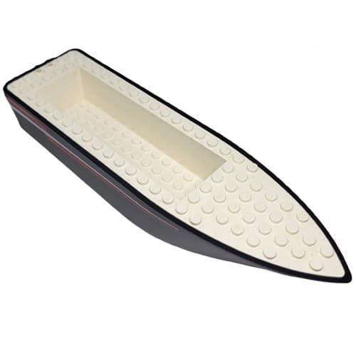 LEGO Boat / Boat Hull 24 x 6 x 3 bfloat1c01pb01 Black / Black Second-hand