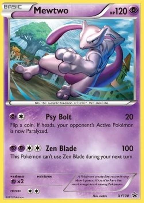 Pokemon TCG Mewtwo