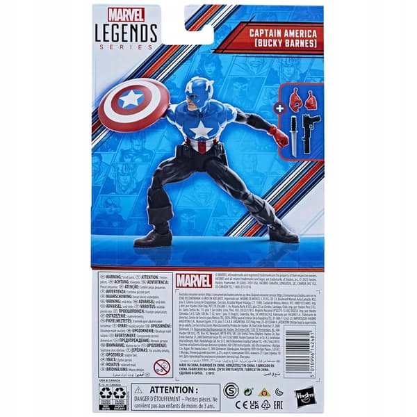 Captain America (Bucky Barnes) Marvel Legends Figure