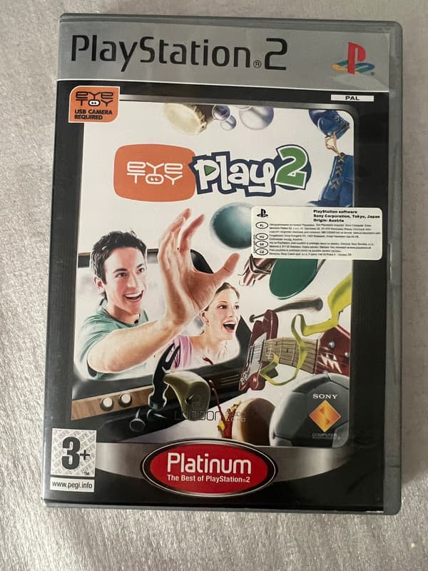 EYE TOY PLAY 2 PS2 FIRST EDITION, POLISH
