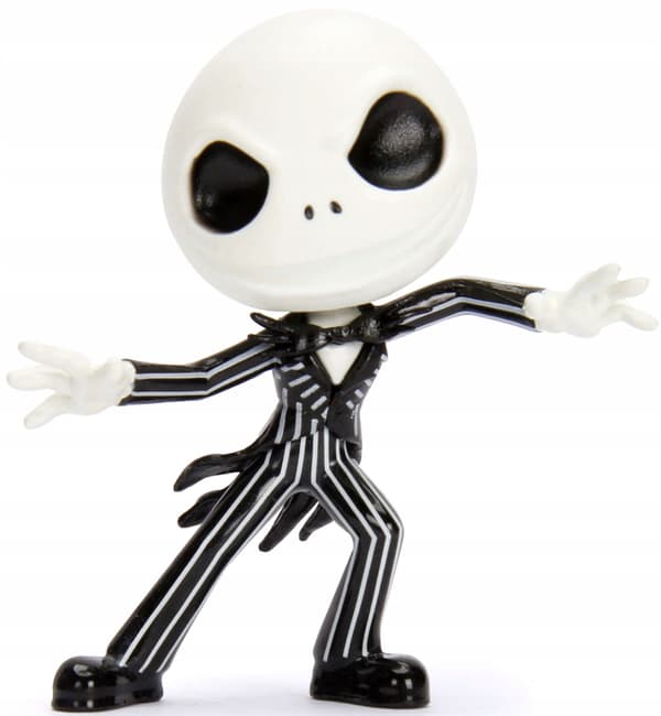 JADA METALFIGS HALLOWEEN TOWN 4 FIGURES