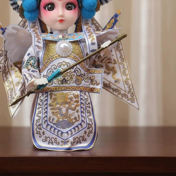 7-inch Chinese opera doll: Yang Zongbao