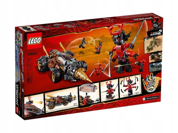 LEGO Ninjago – 70669 Cole’s Drill – New