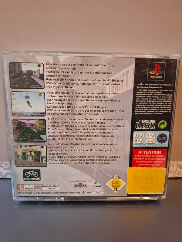 COURIER CRISIS PS1 – AS GOOD AS NEW