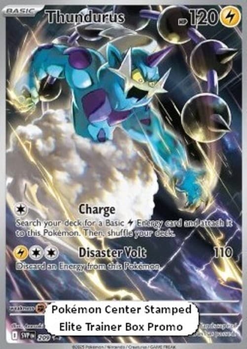 Pokemon TCG Thundurus