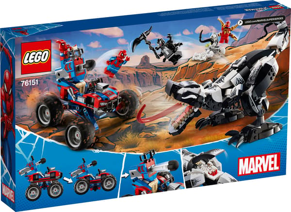 LEGO Marvel 76151 Spider-Man: Showdown with the Venomozaur