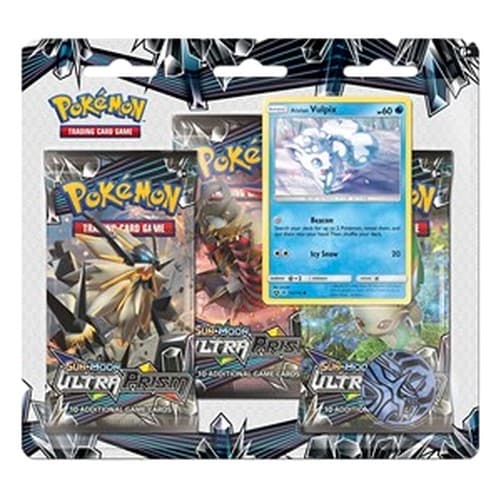 Pokemon Ultra Prism: Alolan Vulpix 3-Pack Blister