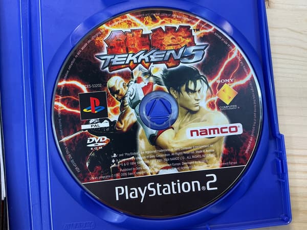 TEKKEN 5 – disc in excellent condition, release version, Polish PS2