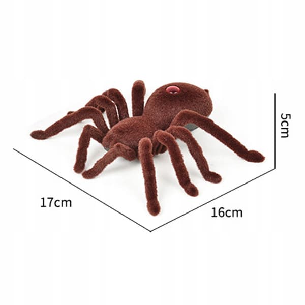 Latburg Spider Remote Control Scare Prank Props Fake Spider Robot Games C