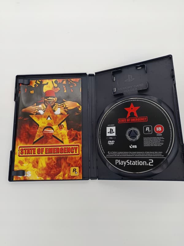 STATE OF EMERGENCY PS2 PlayStation 2 (PS2) boxed