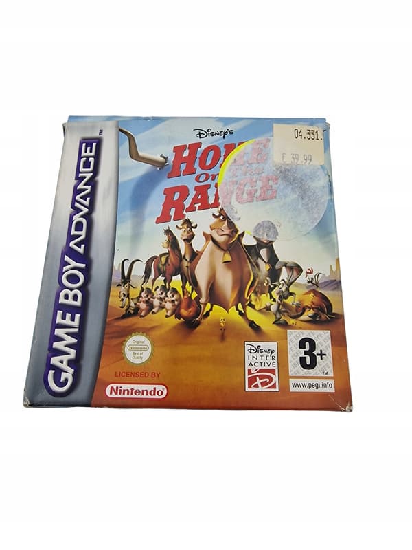 GAME BOY ADVANCE HOME ON THE RANGE ORIGINAL