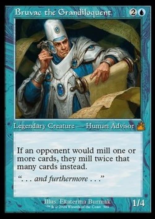 Magic: The Gathering Bruvac the Grandiloquent