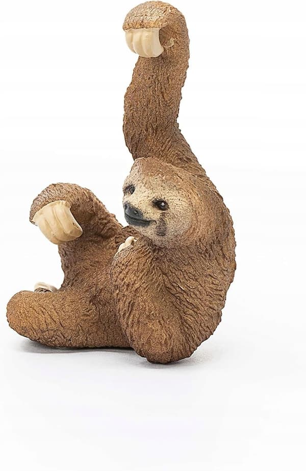 SCHLEICH Sloth WILD LIFE Educational Hand-painted