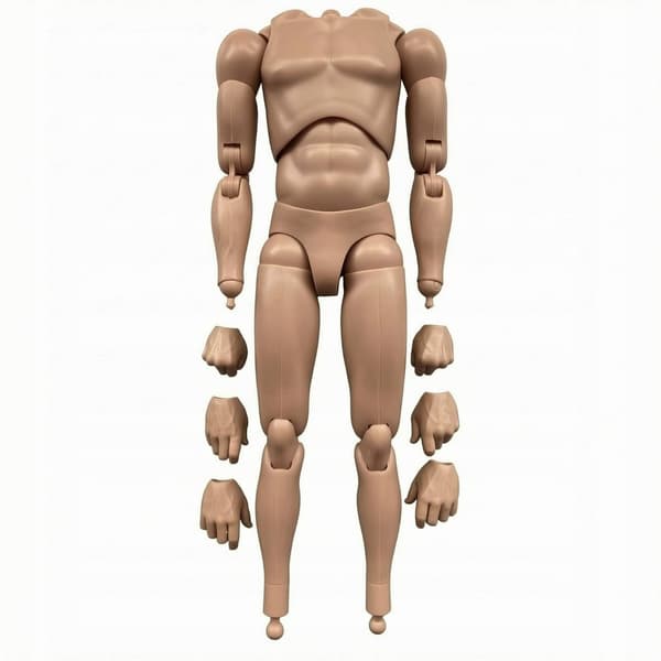 Realistic male action figure | Poseable action figure from the M04 range