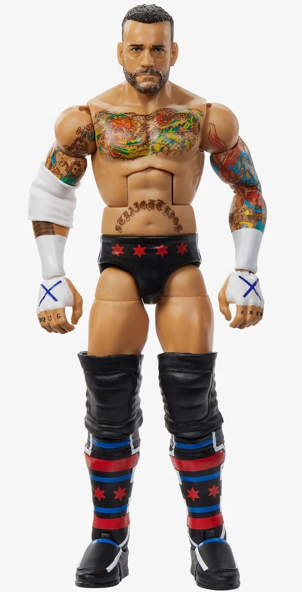MATTEL WWE Elite CM Punk Figure