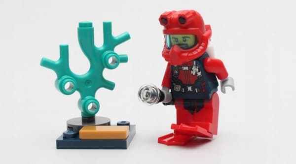 LEGO 952012 City Diver with Torch, mini-bag