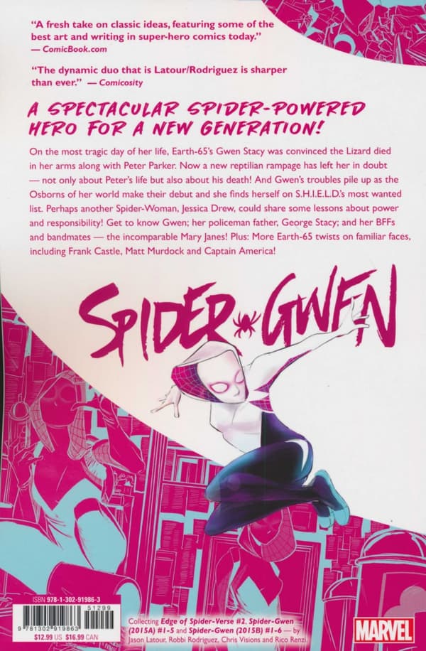 Marvel Comics Spider-Gwen: Gwen Stacy