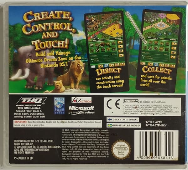Zoo Tycoon for Nintendo DS