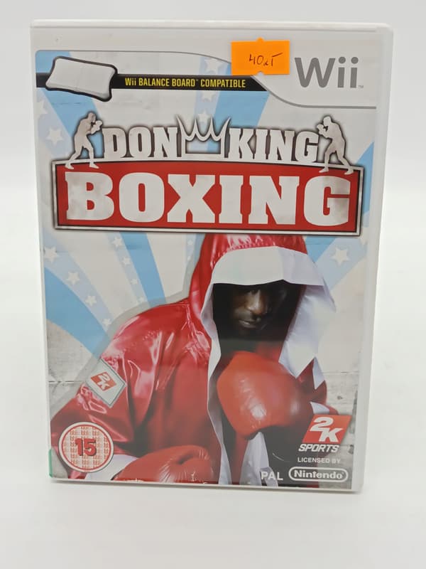 DON KING BOXING Nintendo Wii boxed set