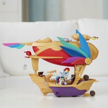 My Little Pony Rainbow Dash Pirate Ship C1059