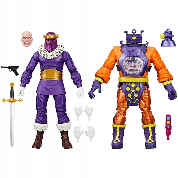Baron Zemo & Arnim Zola set from the Marvel Legends range