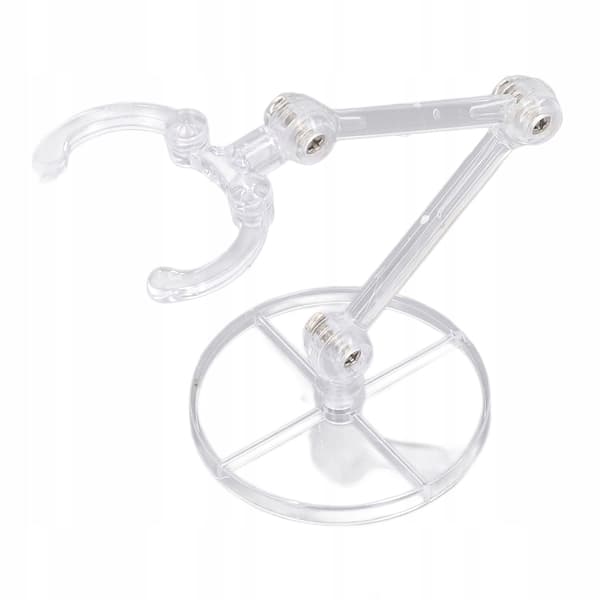 Doll stand, plastic figurine stand for 6-inch models