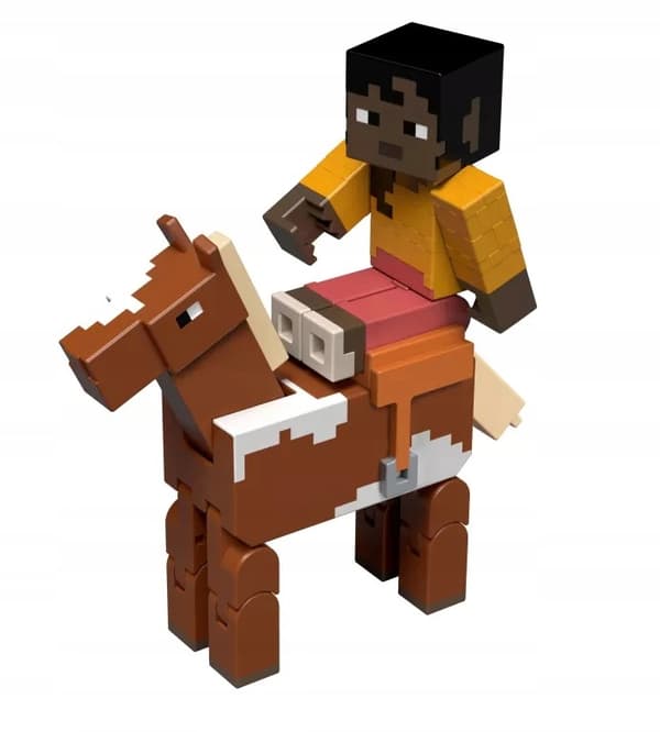 MINECRAFT FIGURINES 2-PACK + ACCESSORIES JCN57