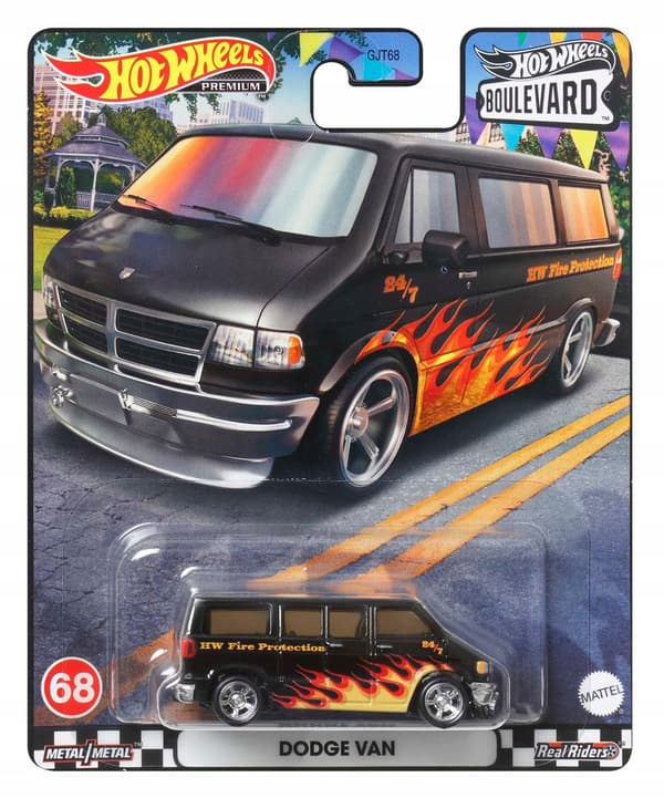 HOT WHEELS DODGE VAN PREMIUM