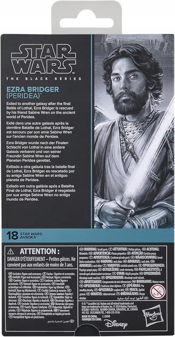 Black Series 15 cm 1/12 scale figure – Ezra Bridger (Peridea)