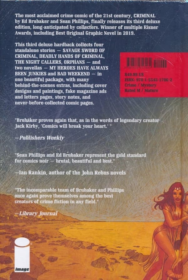 Criminal Deluxe Edition, Volume 3, edited by Brubaker
