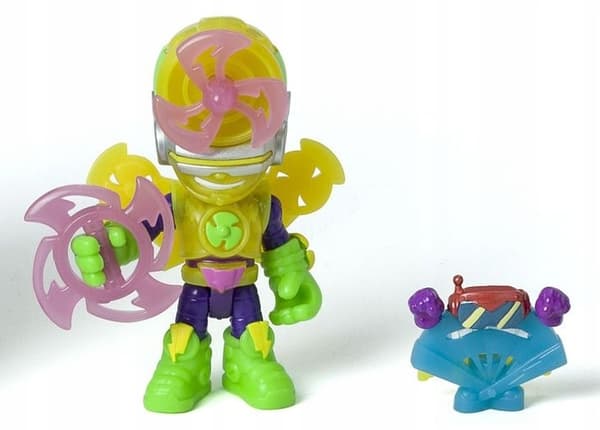 SUPER THINGS - EVOLUTION - KAZOOM KID ALL 6 GLOW-IN-THE-DARK