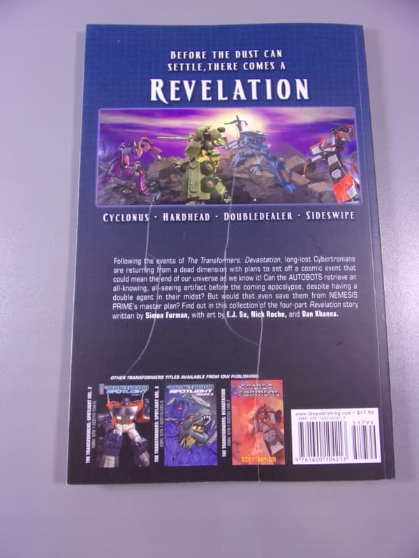 THE TRANSFORMERS SPOTLIGHT REVELATION 2009, English-language edition