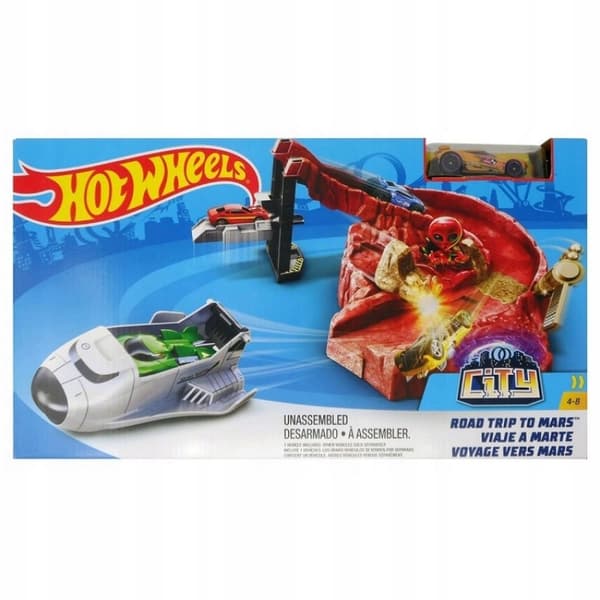 HOT WHEELS MARS EXPEDITION SET – rocket car – OUTLET