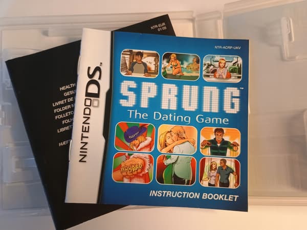 Sprung Nintendo DS English Complete Set