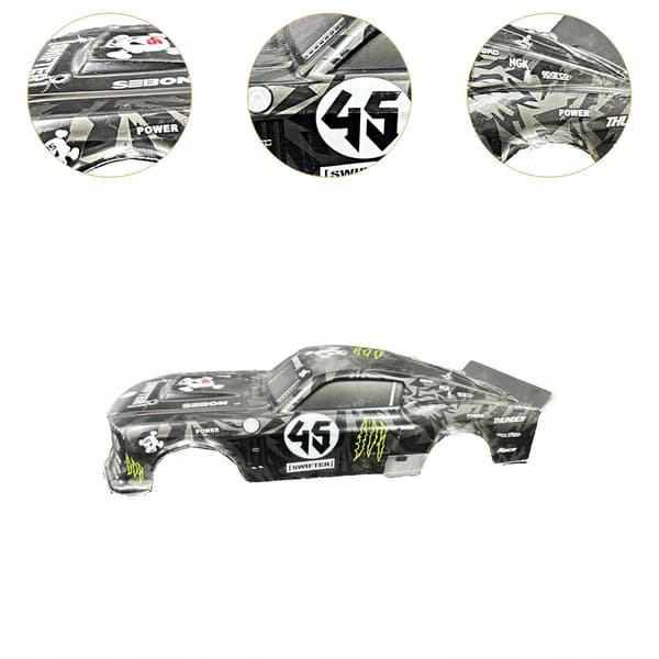 1:18 RC Car Body Shell DIY Accessory – Sturdy RC Body Shell Remote Control