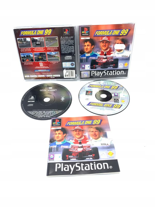 Formula One 99 for PlayStation (PSX) – boxed version