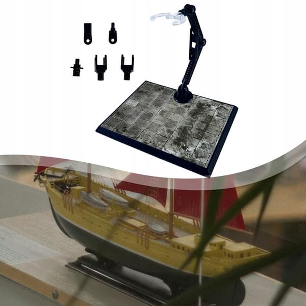 PP Action Figure Stand – Metal adjustable model holder – Style B Accessories