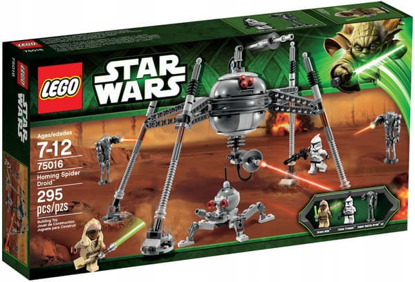 LEGO Star Wars Homing Spider Droid Set 75016