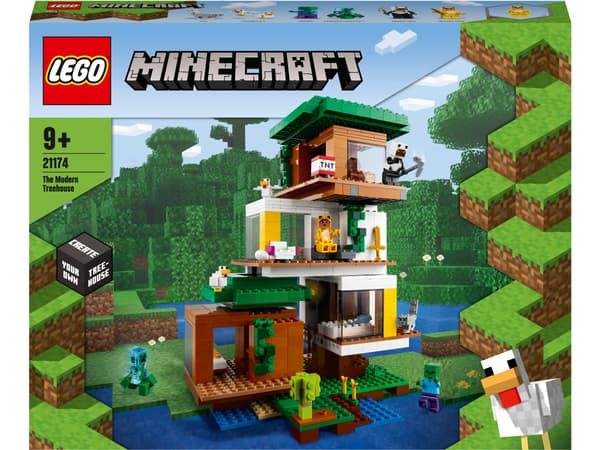 Lego Minecraft Modern Treehouse 21174