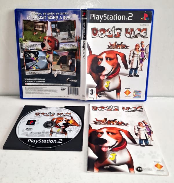 DOG'S LIFE PS2 3XA game