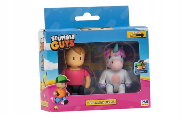 STUMBLE GUYS MINI ACTION FIGURES 2-PACK MS. STUMBLE SPRINKLES