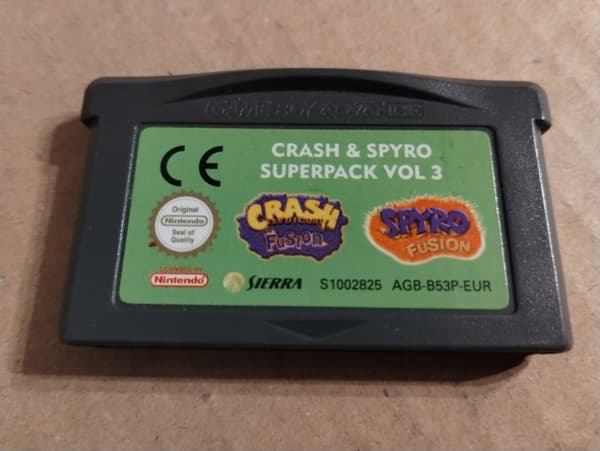 Crash and Spyro Superpack Vol. 3 for Game Boy Advance