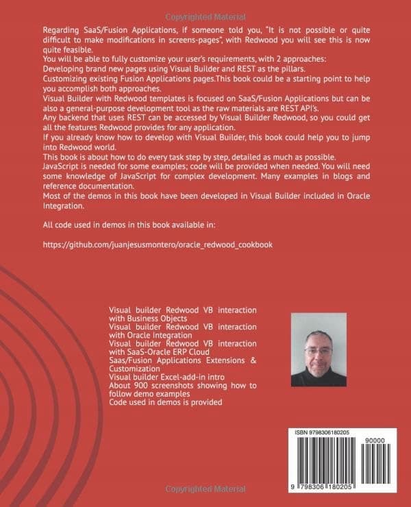 Oracle Visual Builder Redwood Cookbook 2025