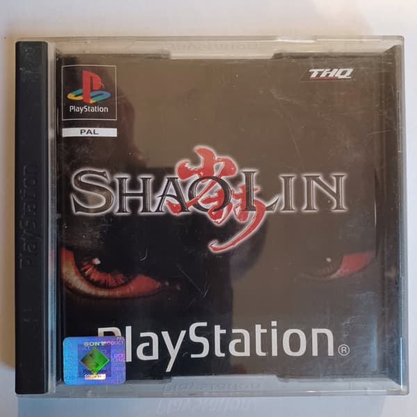 Shaolin, PlayStation, PS1, no front cover