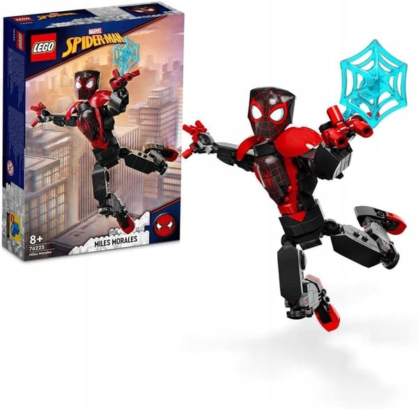 Gift: LEGO MARVEL 76225 Spider-Man Miles Morales Figure 8+