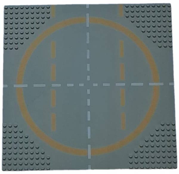 623P10 LEGO Thin Building Plate 32x32, Thin Grey 2358, Landing Pad
