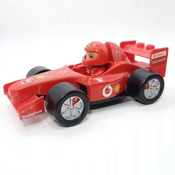 LEGO DUPLO Formula 1 Ferrari Racing Car + Driver