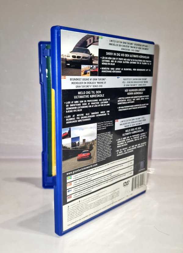 Gran Turismo 4 Prologue PS2 game – discs + manual; + manual