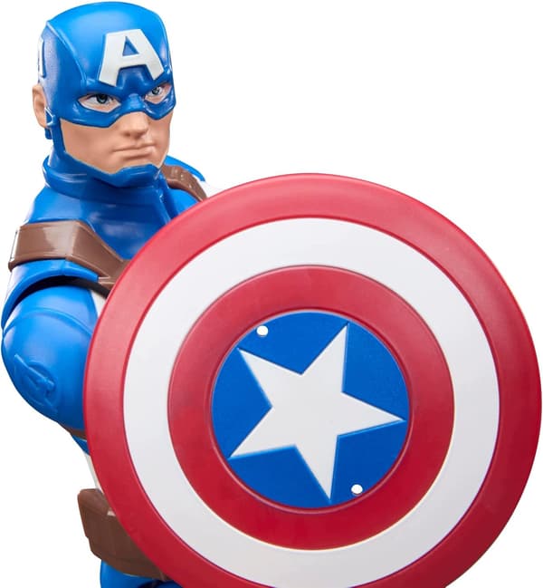 Captain America Marvel Titan 29.2 cm, 11 bends, shield 4+