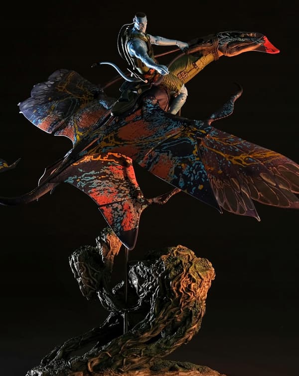 Quaritch Mega Banshee McFarlane SDCC Exclusive Gold Label